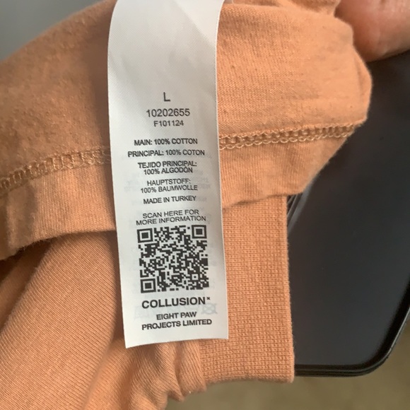 Oversized Collusion T-shirt size L - Picture 6 of 6